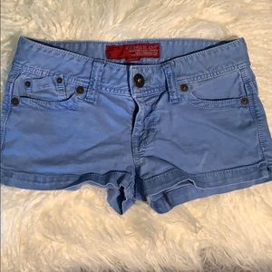 Guess stretch jean shorts